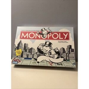 Monopoly Board Game By‎ Parker Brothers Vintage 2004 Game Hasbro SEALED